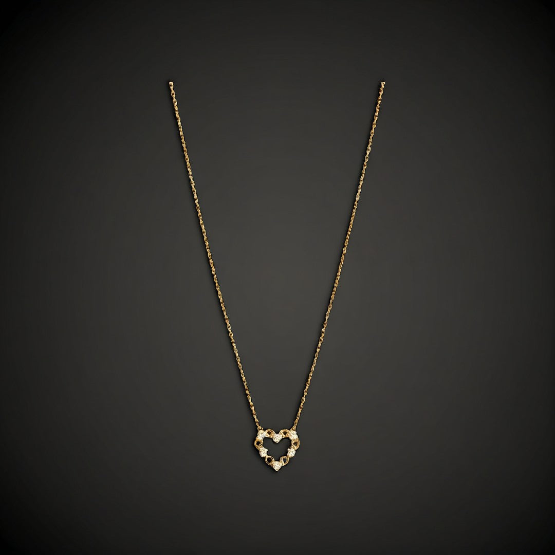 Sparkle Heart Necklace