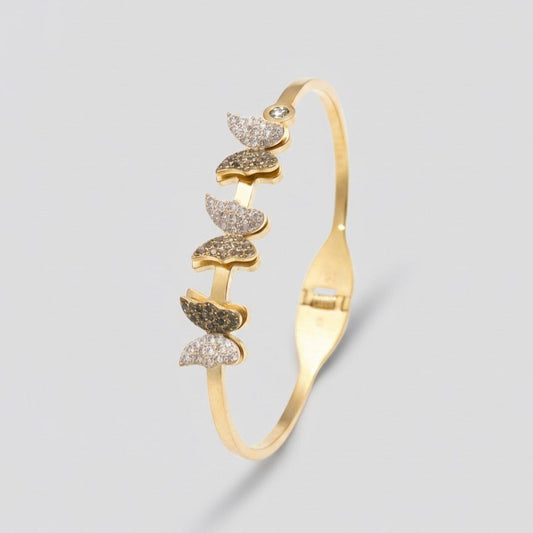 Butterfly Elegance Gold Bracelet