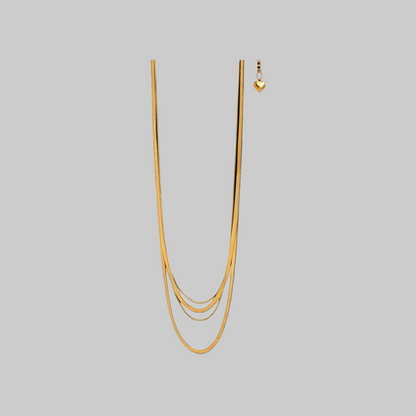 Layered Snake Chain Necklace
