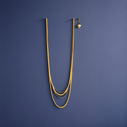 Layered Snake Chain Necklace