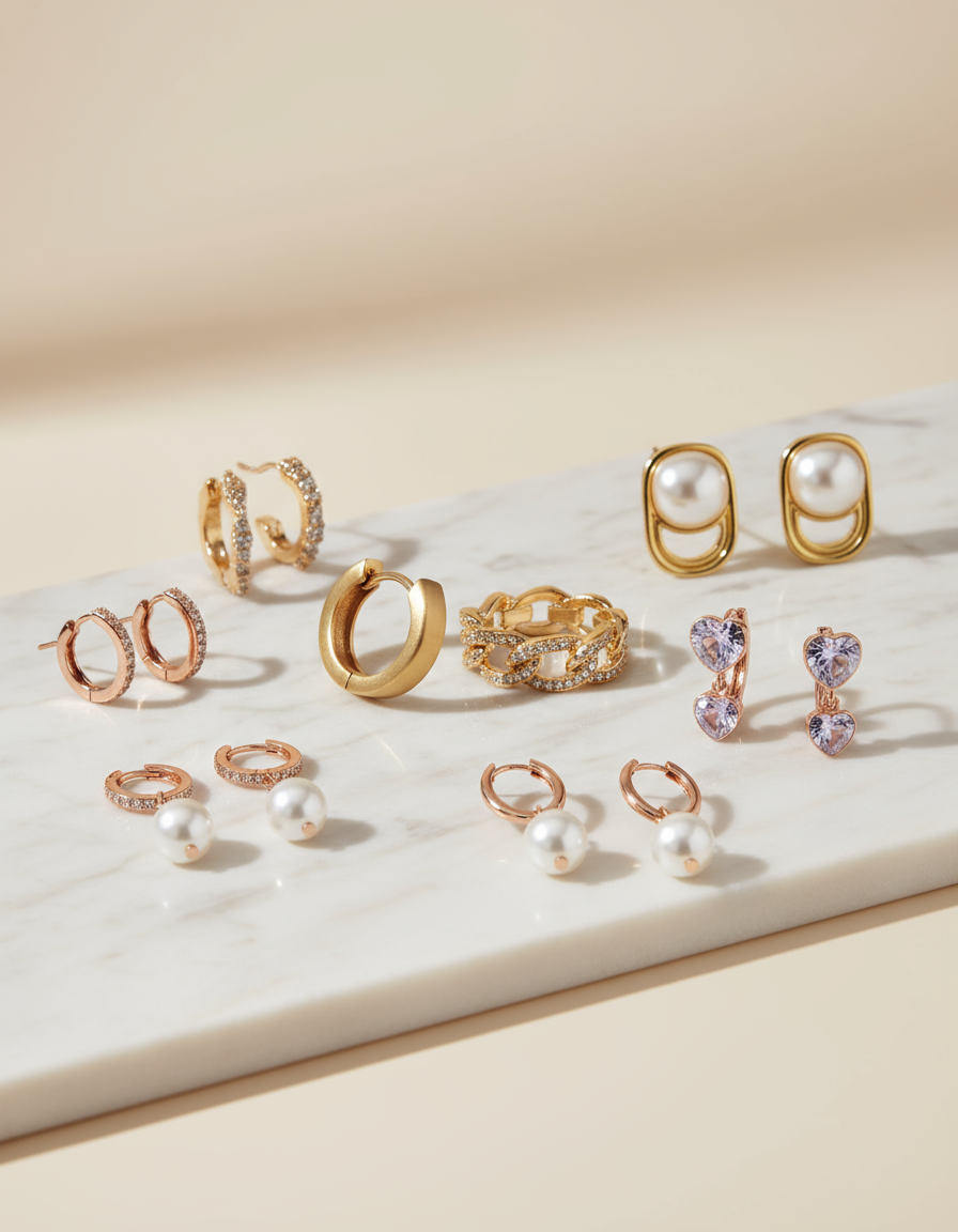 Earrings Collection Hero Banner - Extended